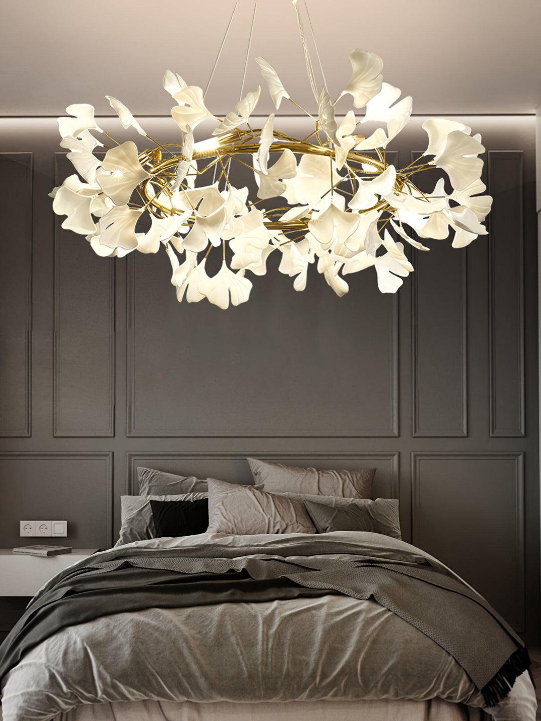 Gingko Crown Kandelaber