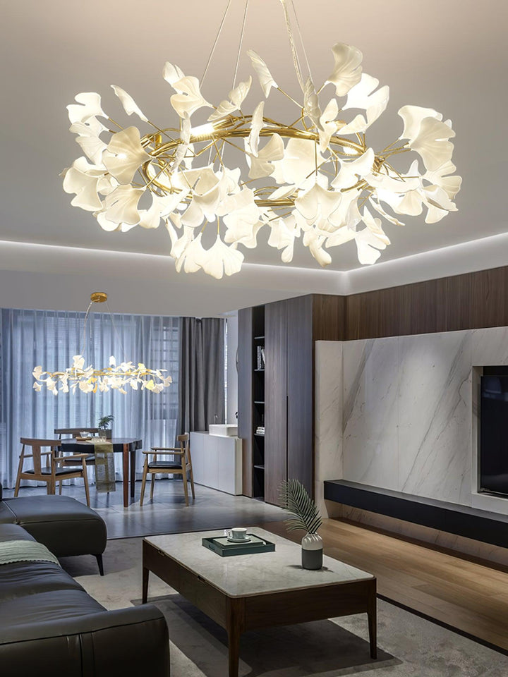 Gingko Crown Kandelaber