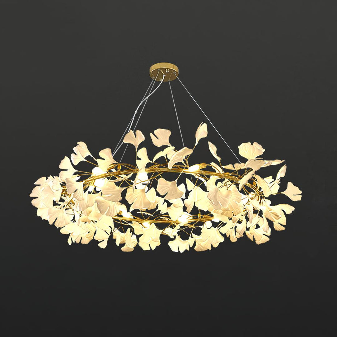 Gingko Crown Kandelaber