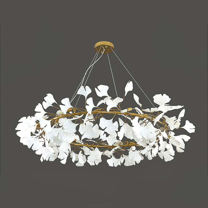 Gingko Crown Kandelaber