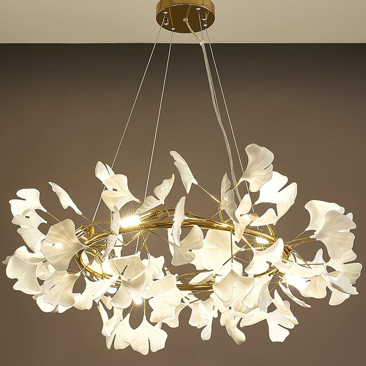 Gingko Crown Kandelaber