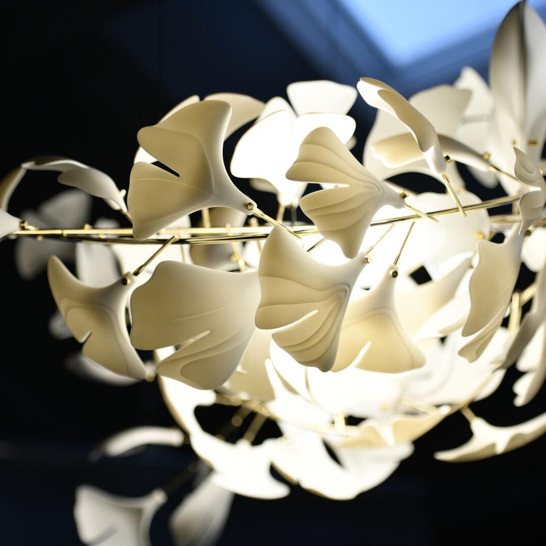 Gingko Plume Kandelaber