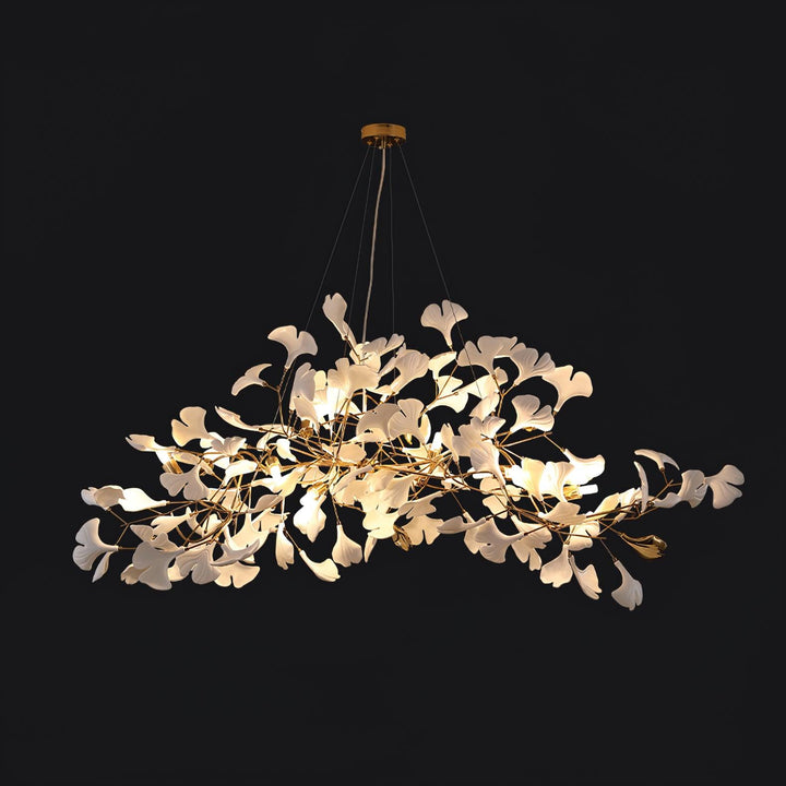 Gingko Plume Kandelaber