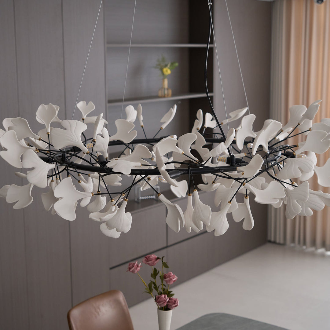 Gingko Crown Kandelaber