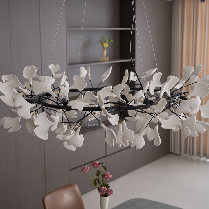 Gingko Crown Kandelaber