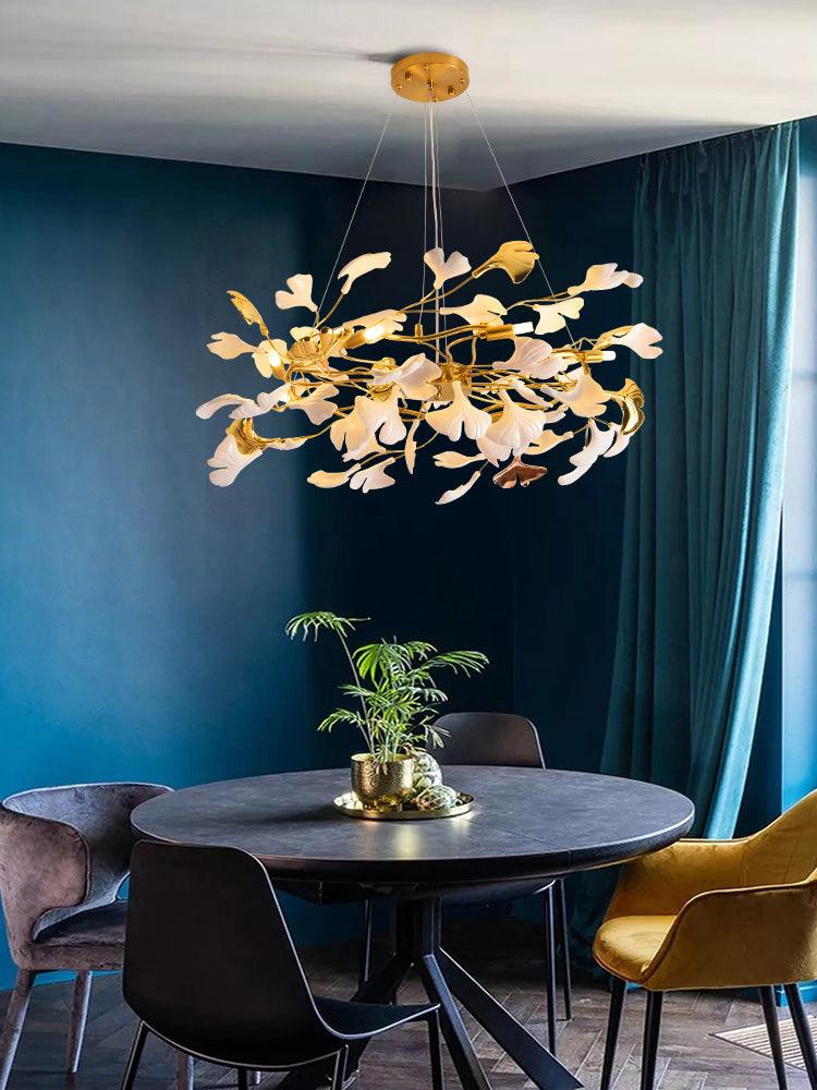 Ginkgo Ring Kandelaber