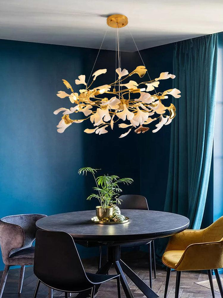 Ginkgo Ring Kandelaber