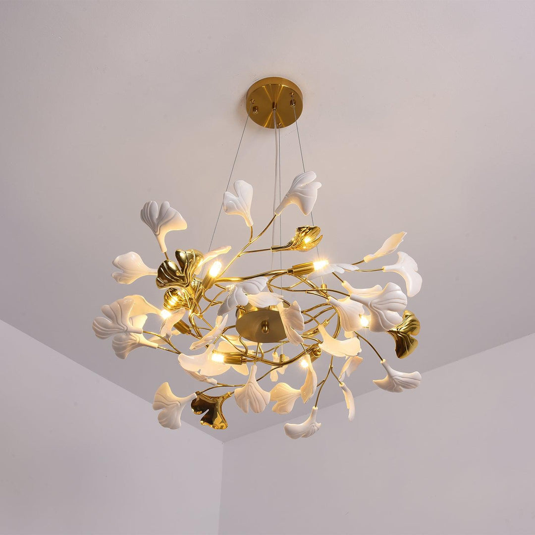 Ginkgo Ring Kandelaber