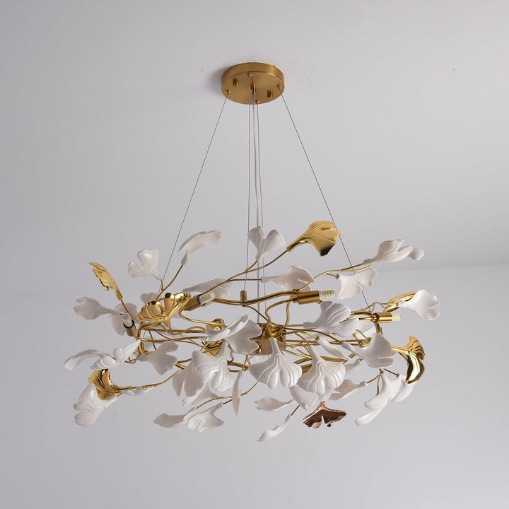 Ginkgo Ring Kandelaber