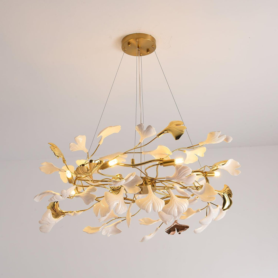 Ginkgo Ring Kandelaber