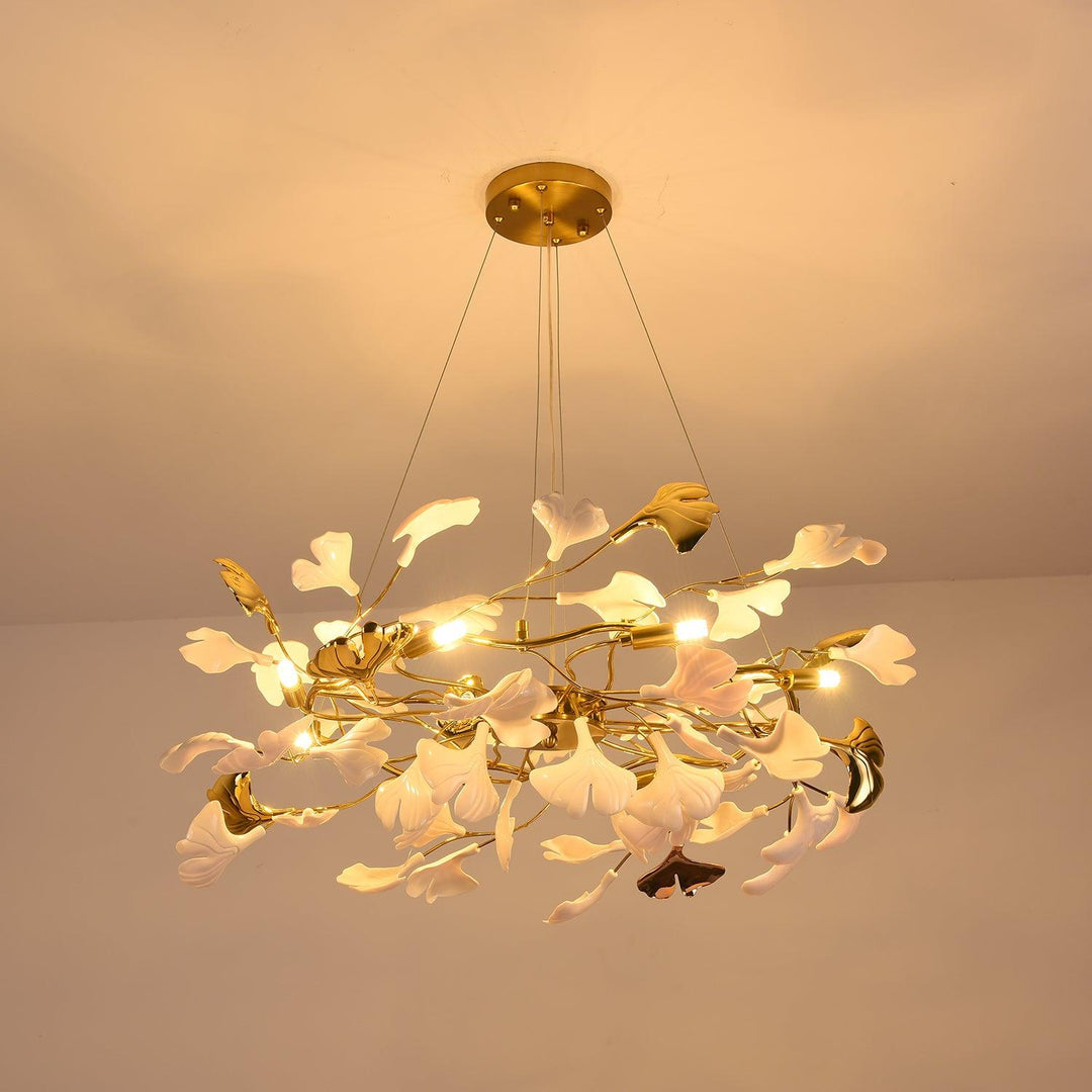 Ginkgo Ring Kandelaber