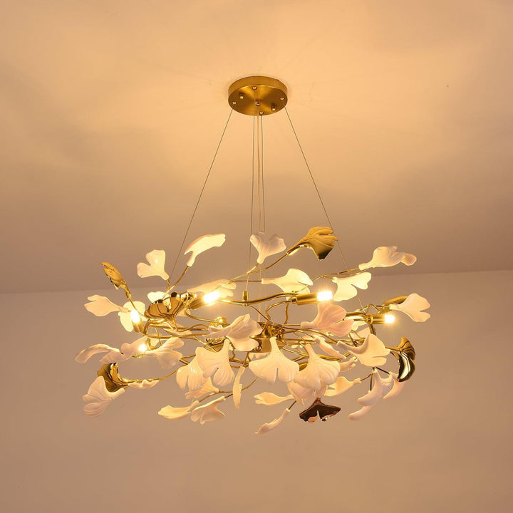 Ginkgo Ring Kandelaber