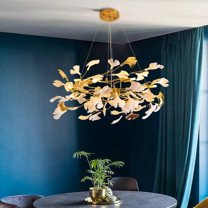 Ginkgo Ring Kandelaber