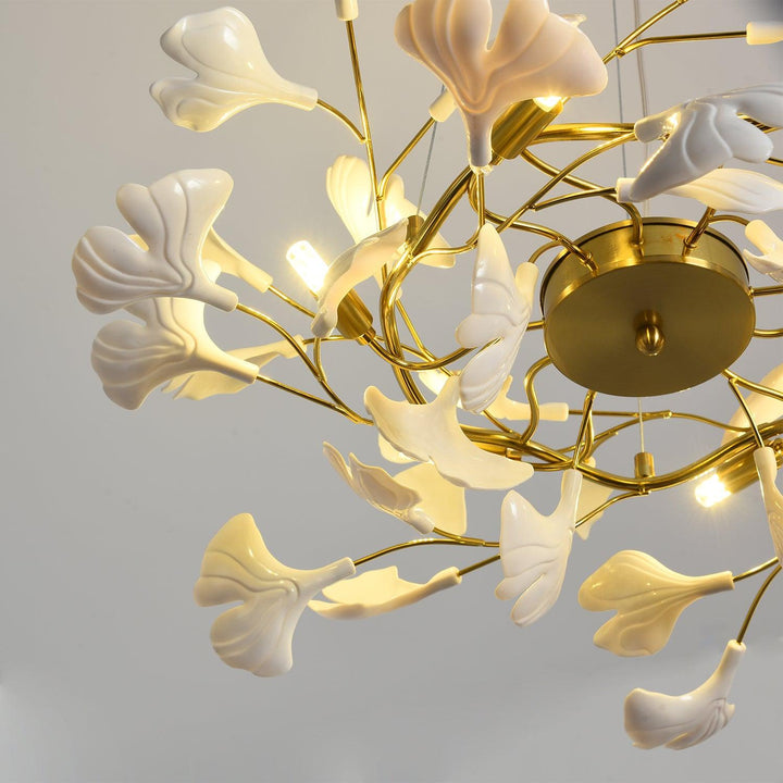 Ginkgo Ring Kandelaber