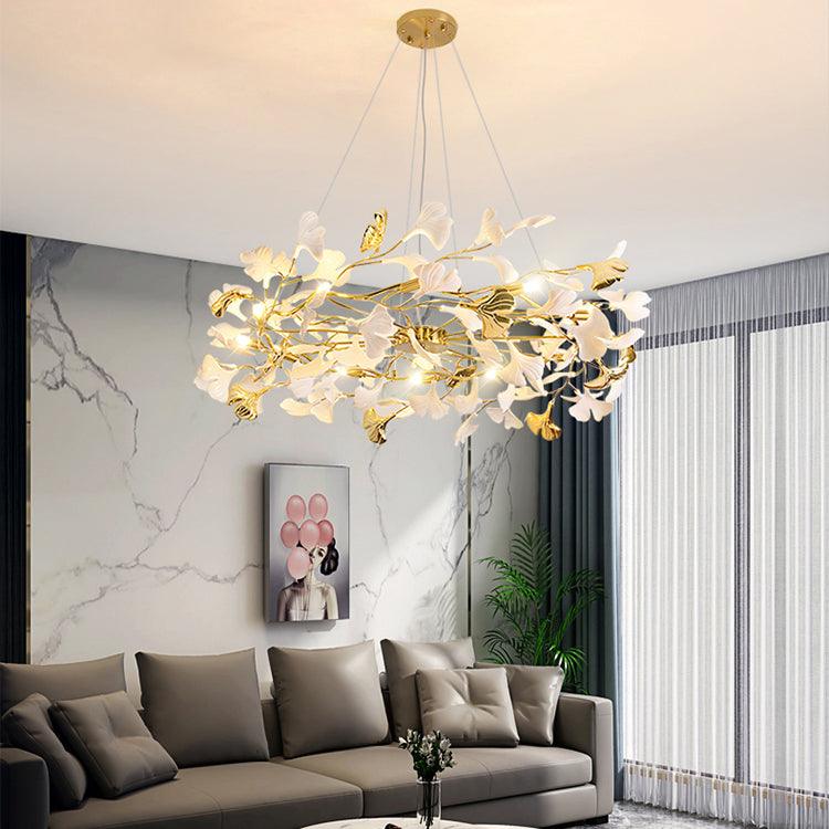 Ginkgo Ring Kandelaber