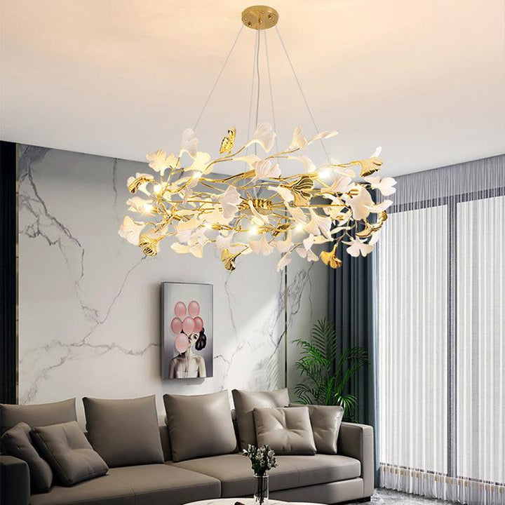 Ginkgo Ring Kandelaber