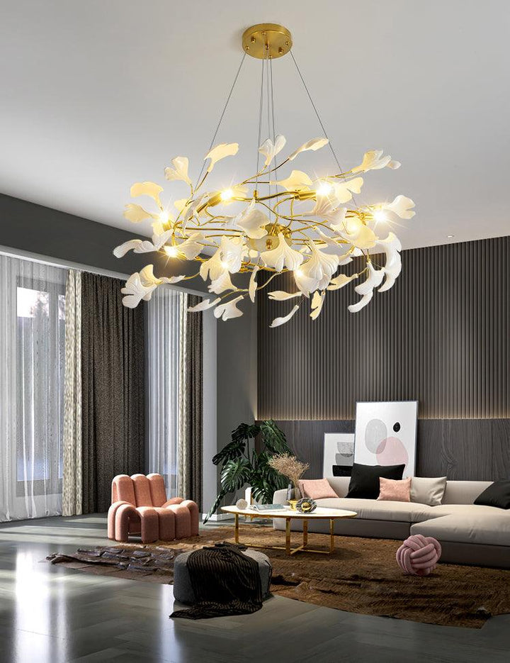 Ginkgo Ring Kandelaber