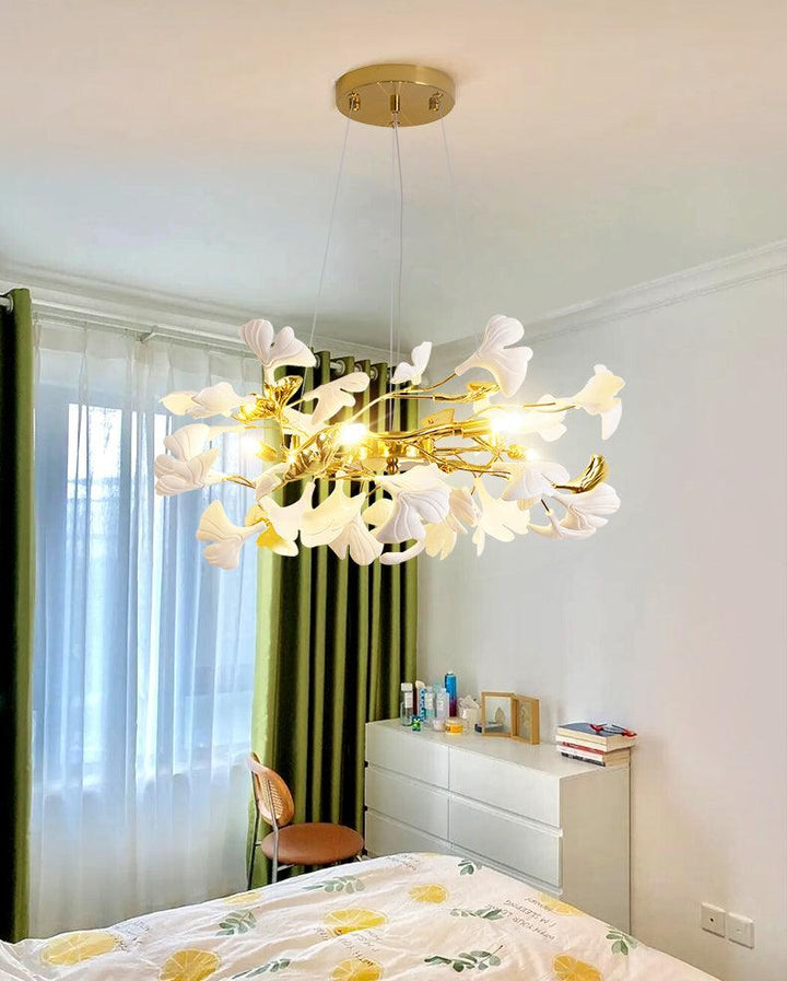 Ginkgo Ring Kandelaber