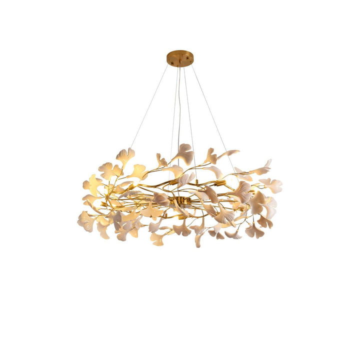 Ginkgo Ring Kandelaber