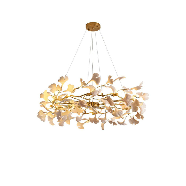 Ginkgo Ring Kandelaber