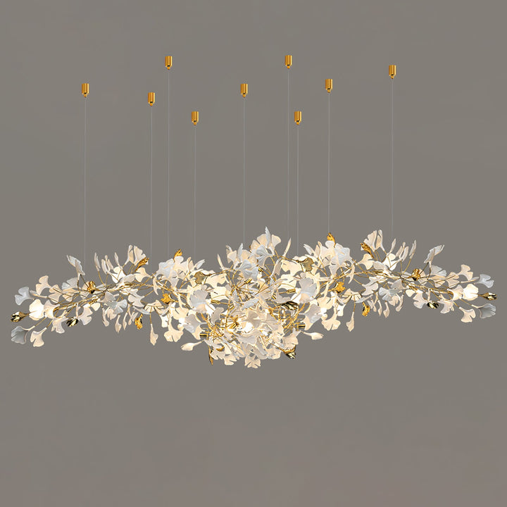 Gingko Draperad Kandelaber