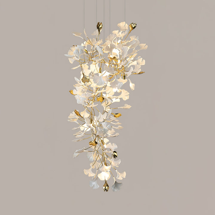 Gingko Draperad Kandelaber