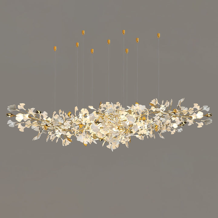 Gingko Draperad Kandelaber