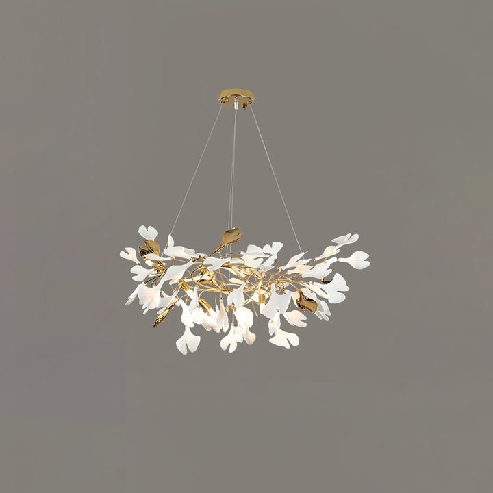 Gingko Draperad Kandelaber
