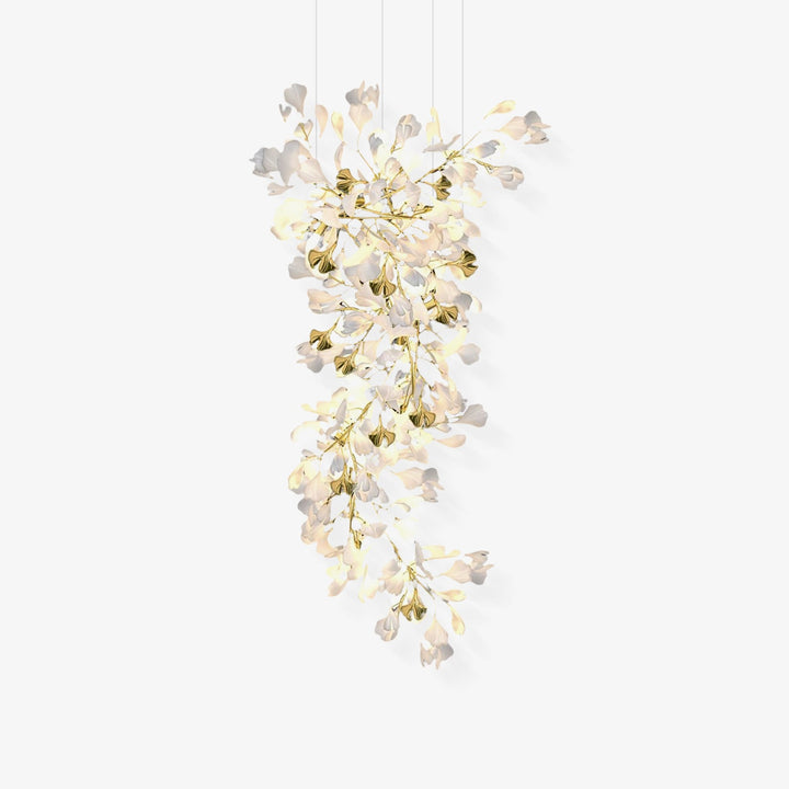 Gingko Draperad Kandelaber