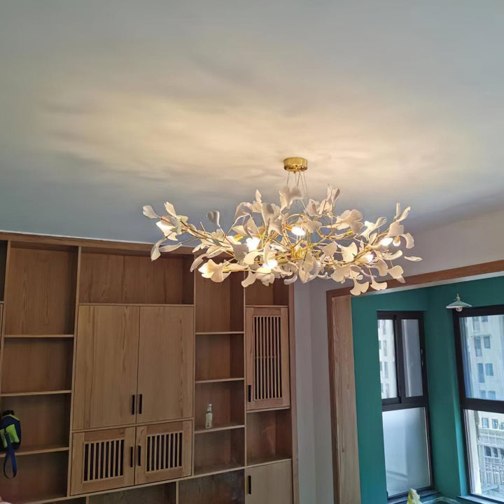 Horizon Bloom Gingko Kandelaber