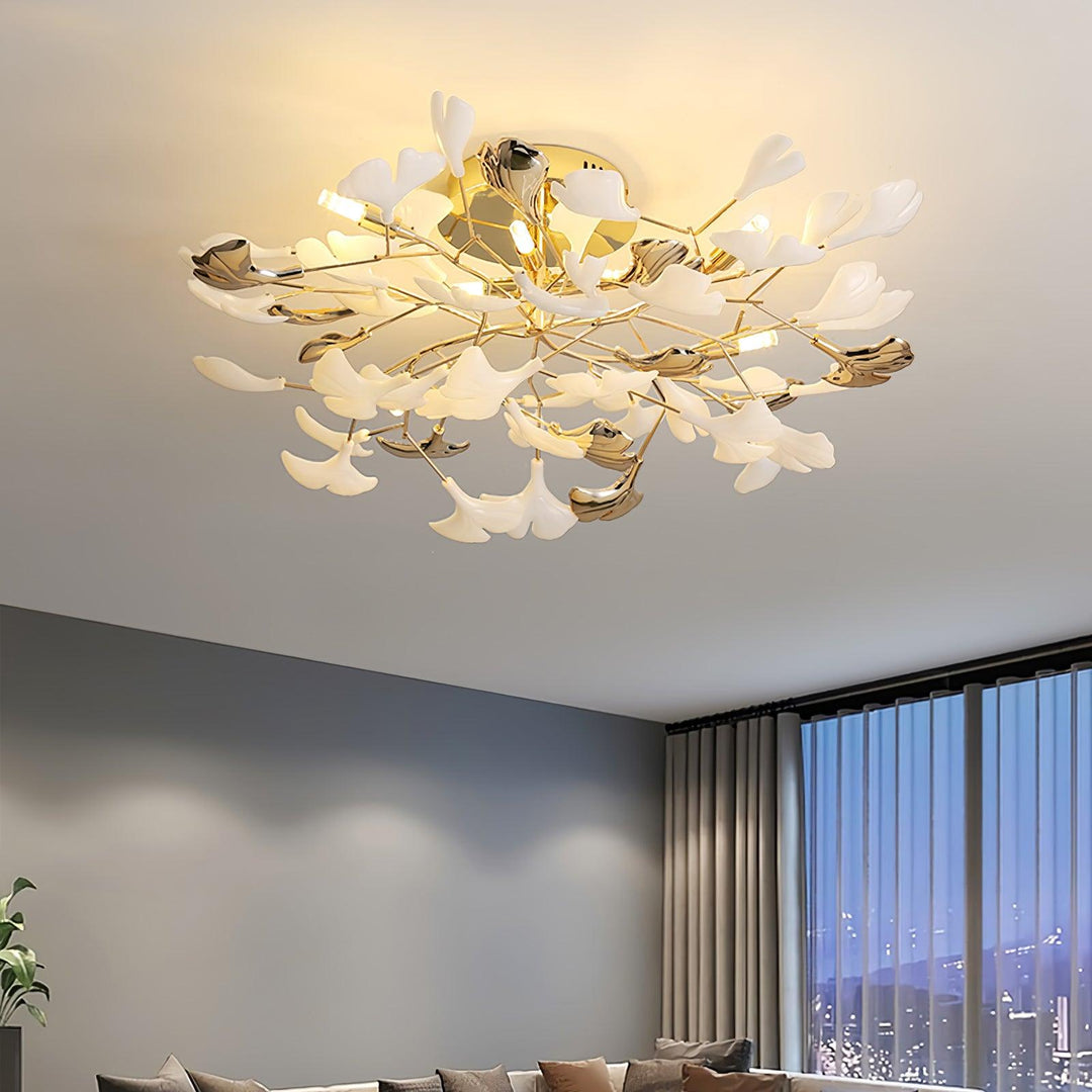 Gingko Flush Taklampa
