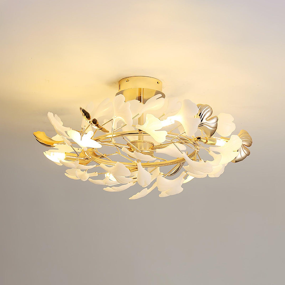 Gingko Flush Taklampa