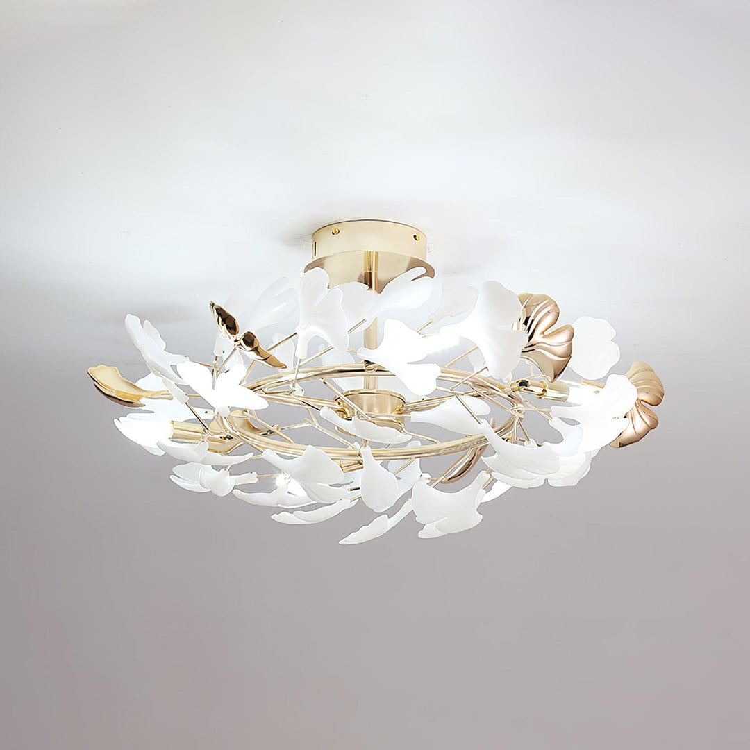 Gingko Flush Taklampa