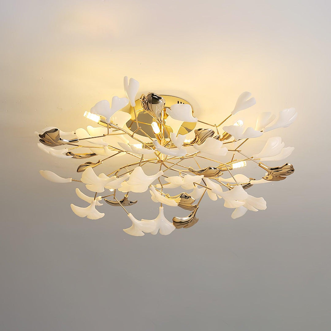 Gingko Flush Taklampa