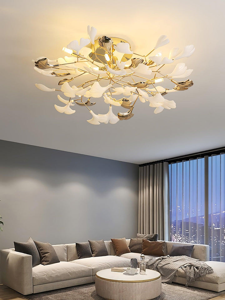 Gingko Flush Taklampa