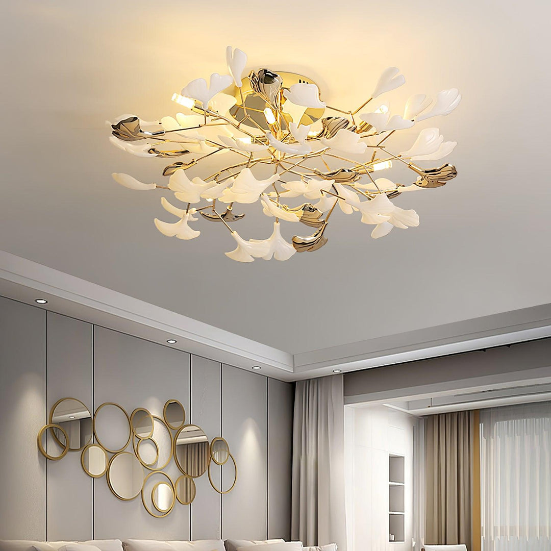 Gingko Flush Taklampa