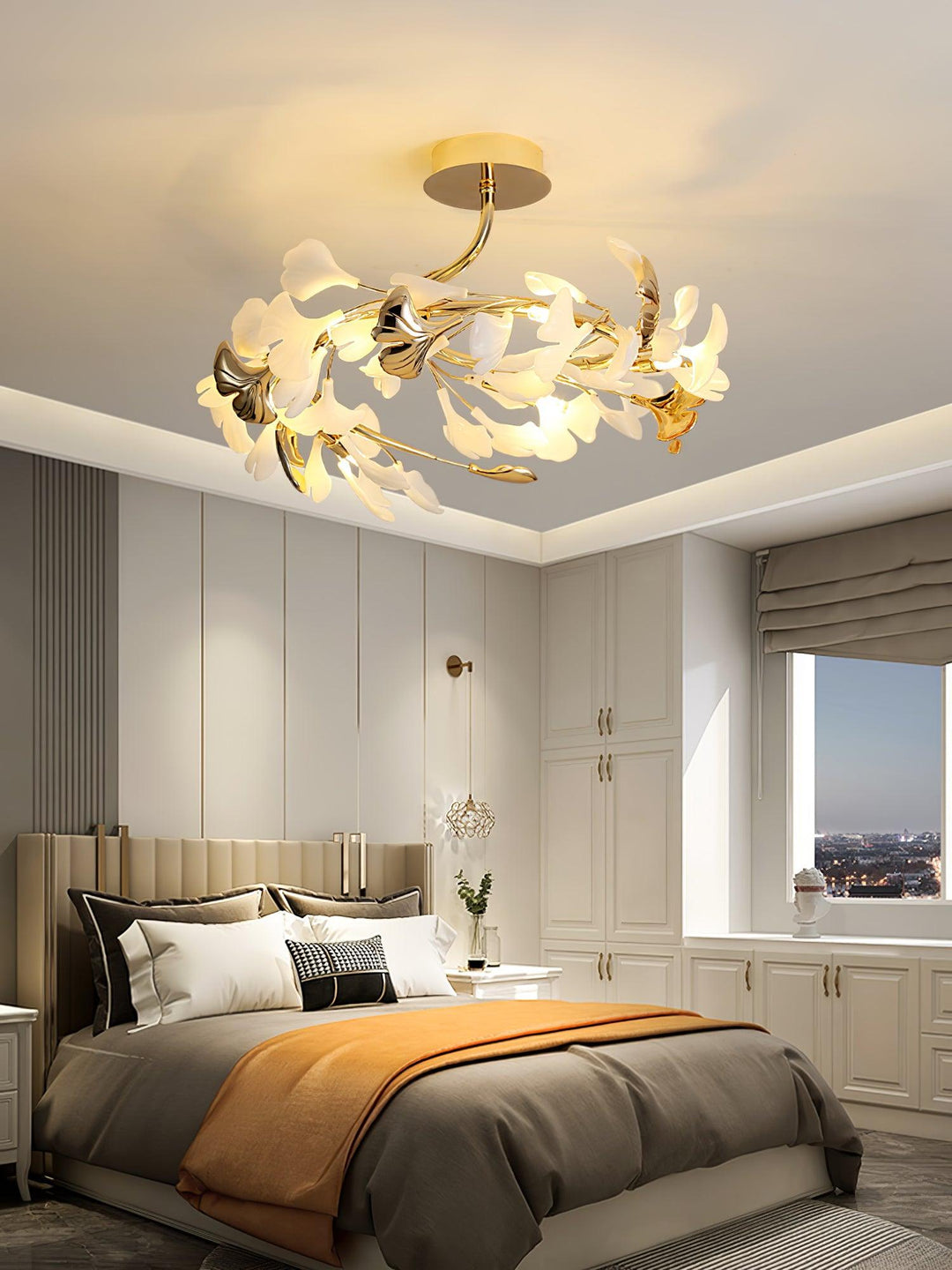 Gingko Flush Taklampa
