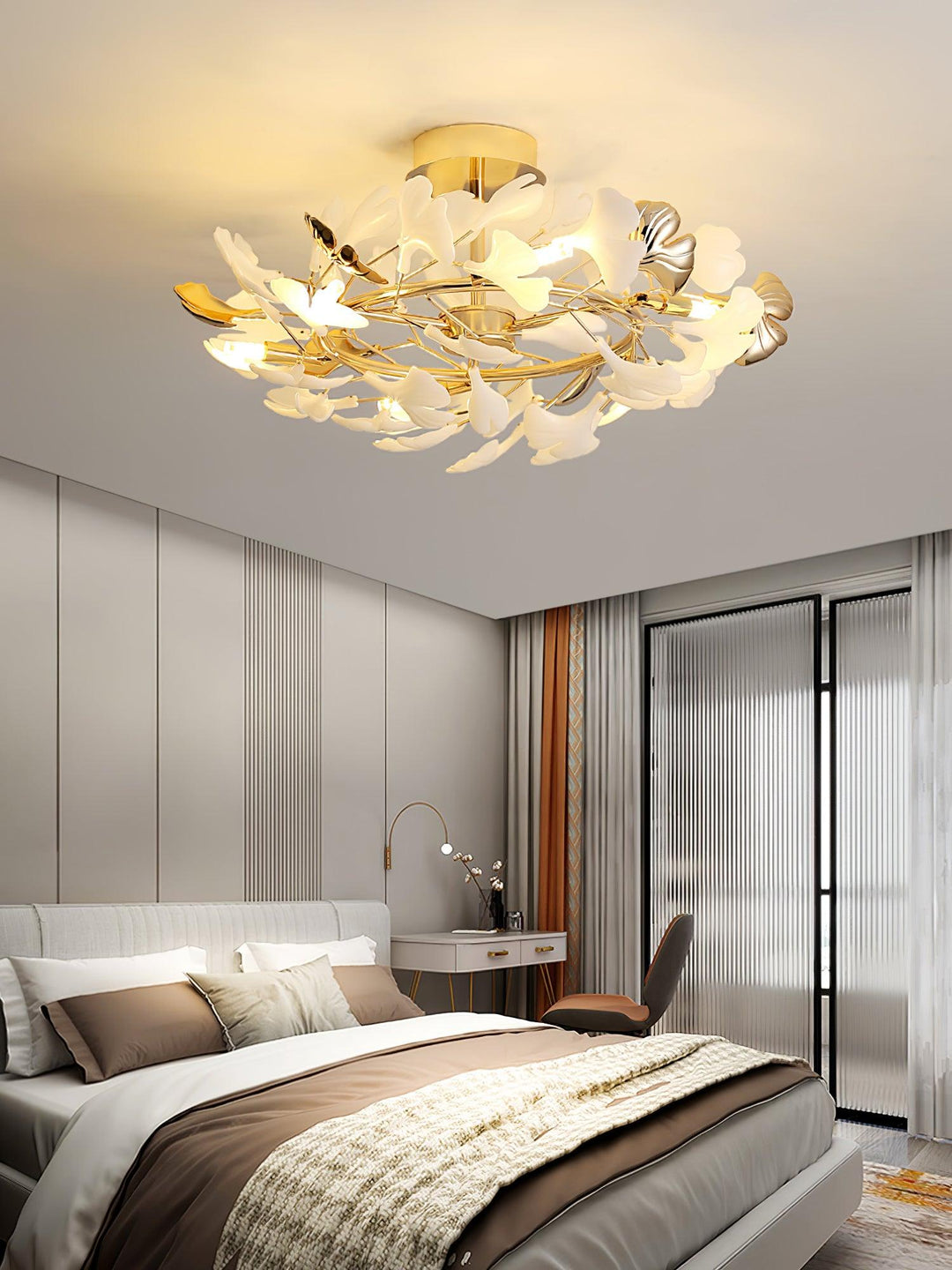 Gingko Flush Taklampa