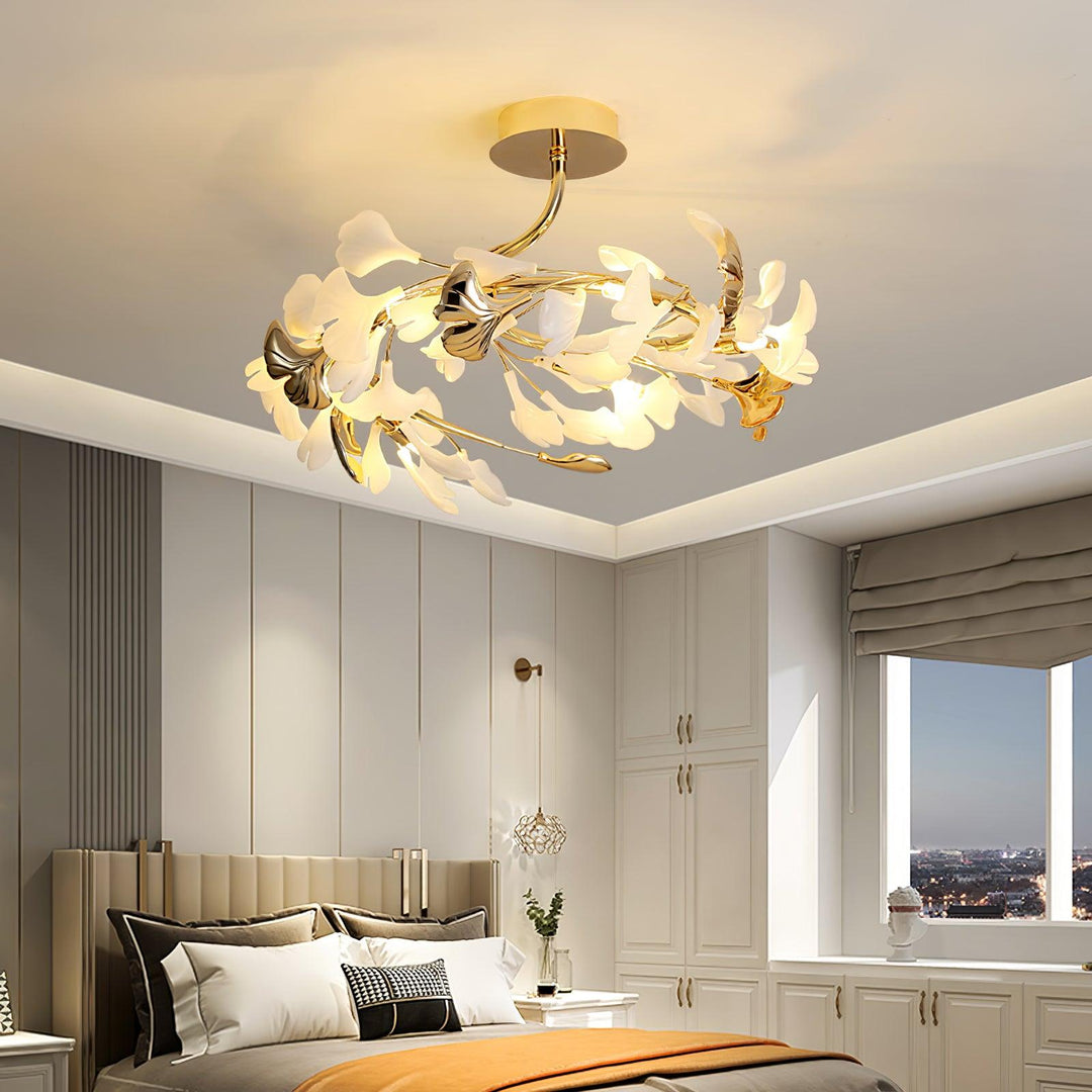 Gingko Flush Taklampa