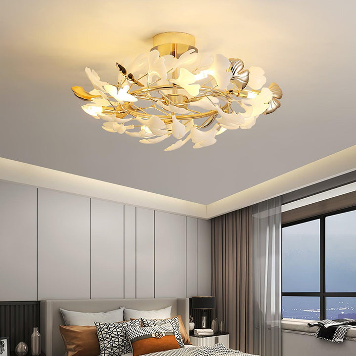 Gingko Flush Taklampa