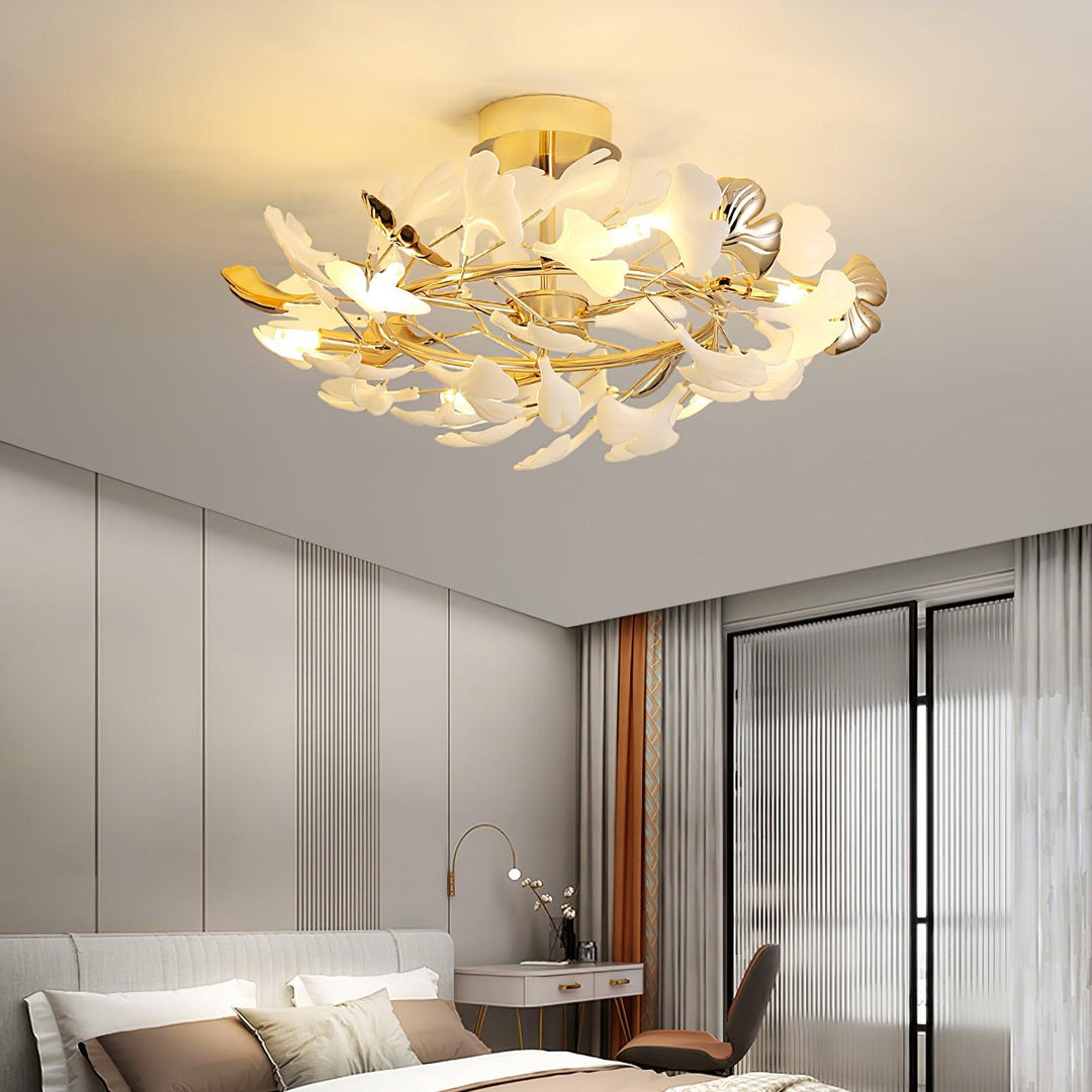 Gingko Flush Taklampa