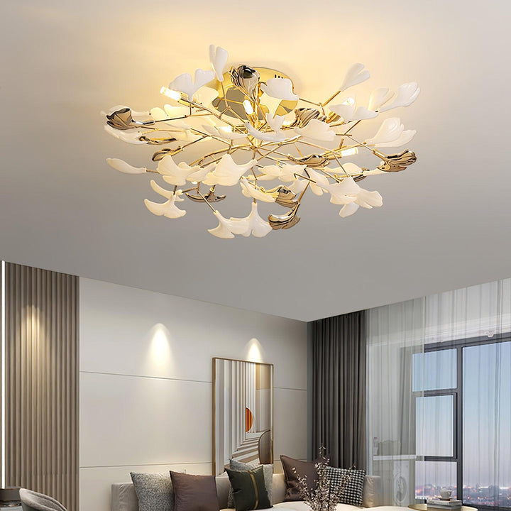 Gingko Flush Taklampa
