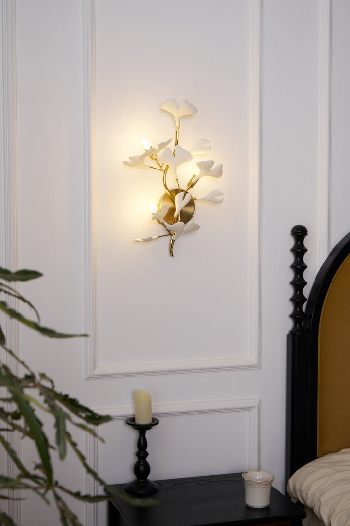 Gingko Vägglampa