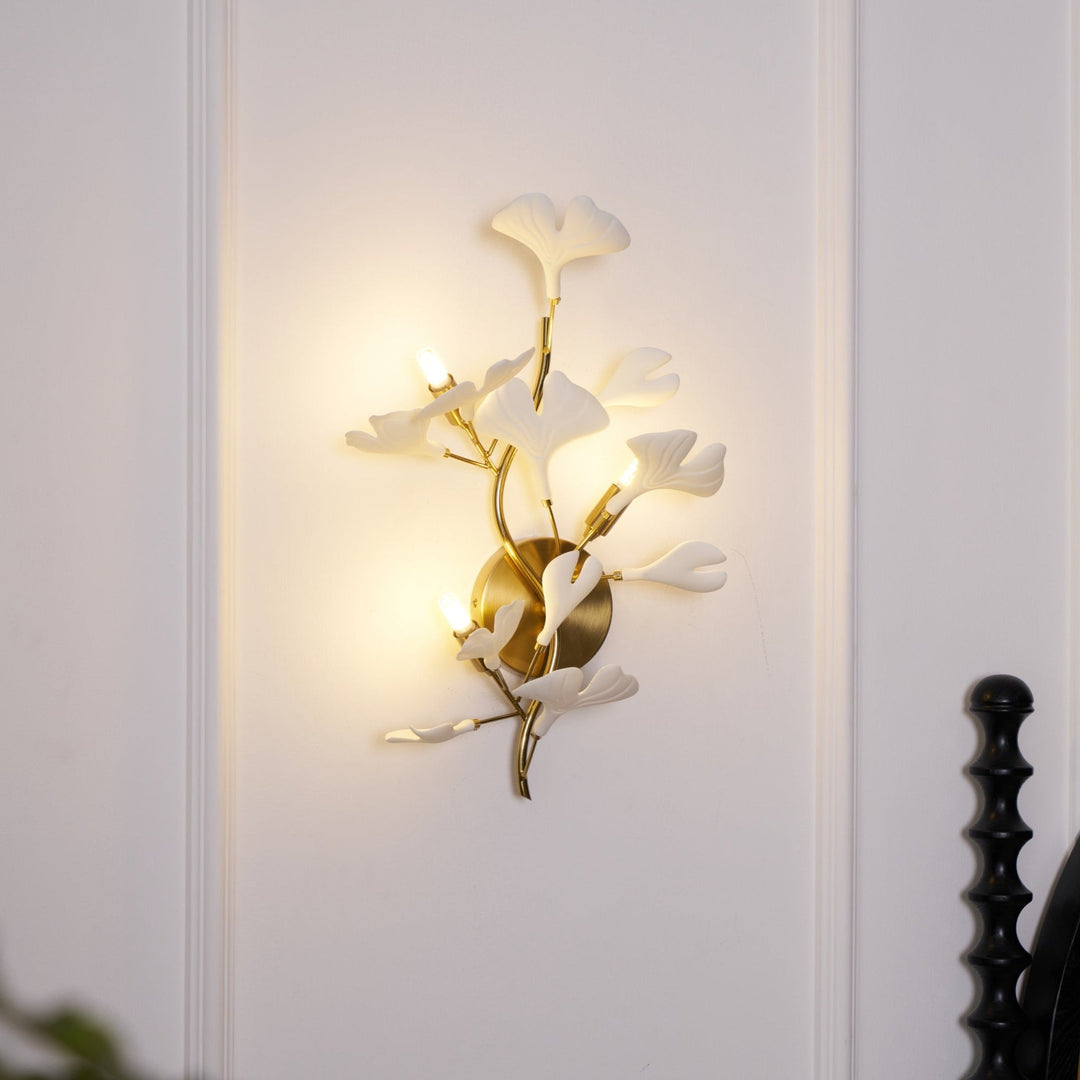 Gingko Vägglampa