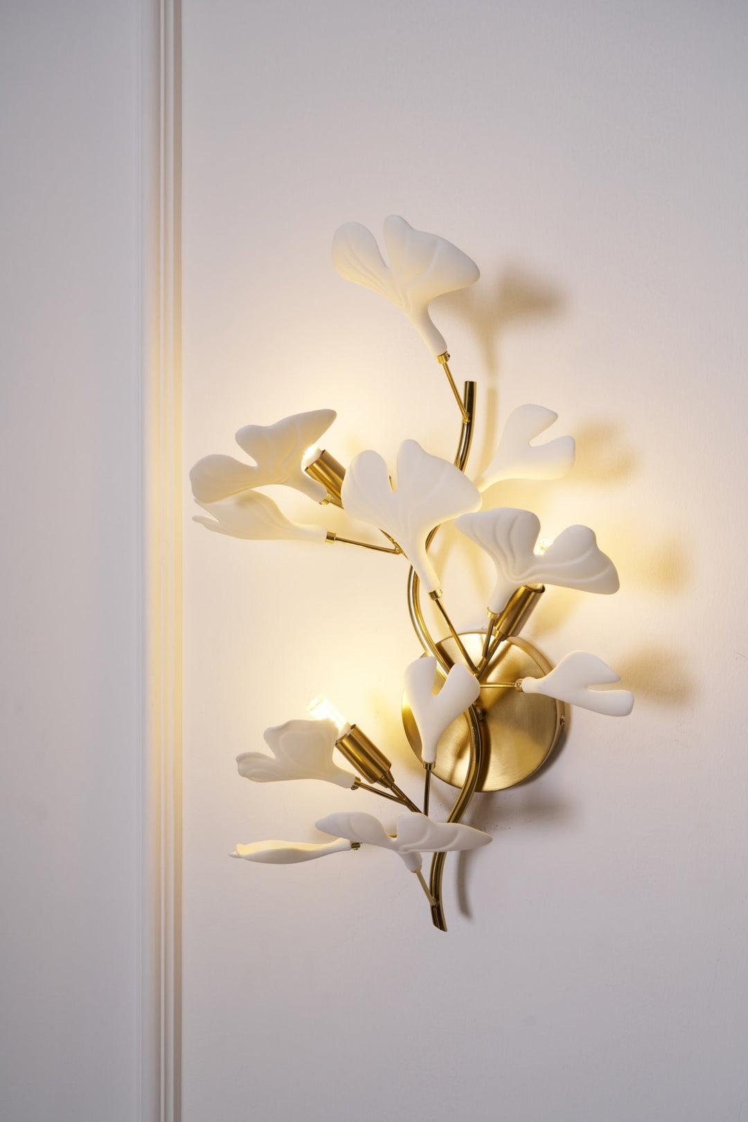 Gingko Vägglampa