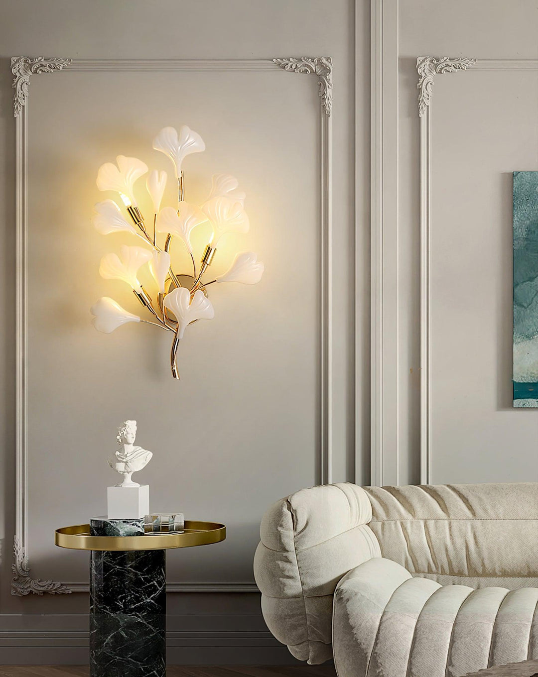 Gingko Vägglampa
