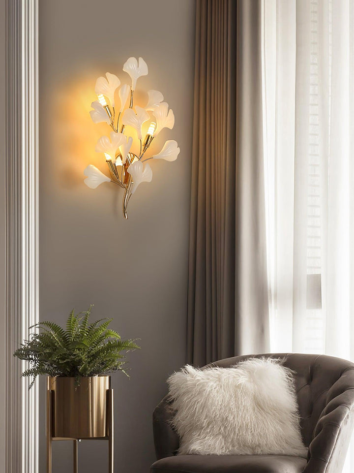 Gingko Vägglampa