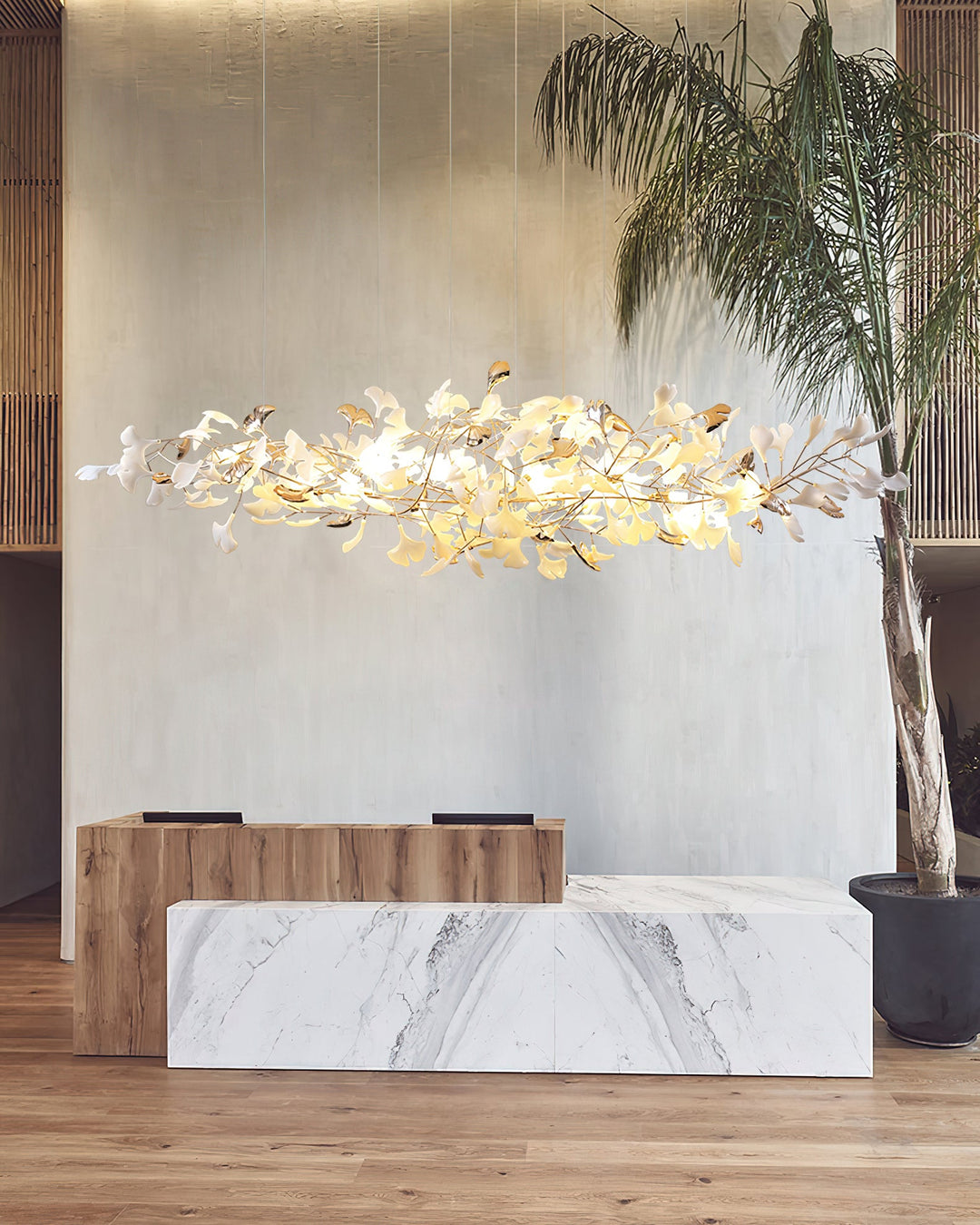 Ginkgo Cloud Kandelaber