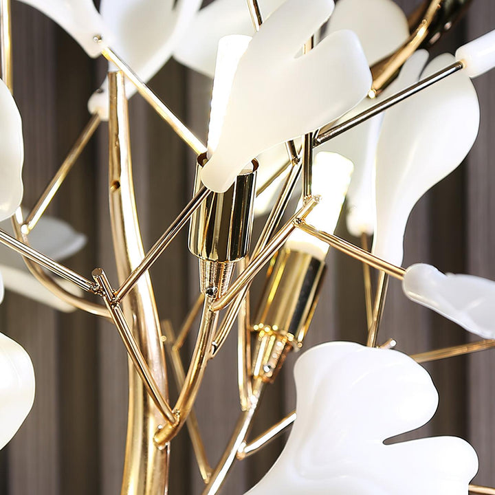 Ginkgo Blad Golvlampa