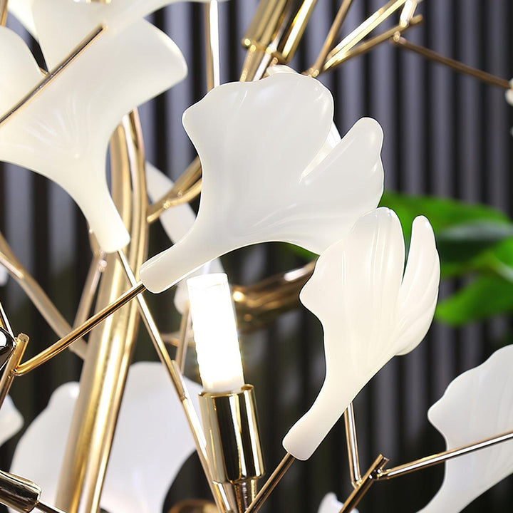 Ginkgo Blad Golvlampa